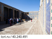 Дворец Таш-Хаули. Хива, Узбекистан (2022 год). Редакционное фото, фотограф Сергей Афанасьев / Фотобанк Лори