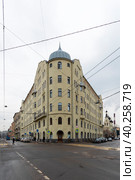 Доходный дом П. М. Станового. Санкт-Петербург (2023 год). Редакционное фото, фотограф Александр Щепин / Фотобанк Лори