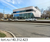 Районный центр "Янтарь". Открытое шоссе, 4, строение 1. Район Богородское. Город Москва (2023 год). Редакционное фото, фотограф lana1501 / Фотобанк Лори