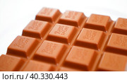 Плитка шоколада Ritter sport. Редакционное фото, фотограф Семён Прудий / Фотобанк Лори