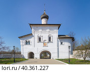 Monastery of Saint Euthymius in Suzdal. Russia (2019 год). Редакционное фото, фотограф Belikart / Фотобанк Лори
