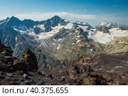 Виж с южного склона Эльбруса. Редакционное фото, фотограф Катя Полякова / Фотобанк Лори