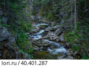 Река Жигалан. Стоковое фото, фотограф Александр Агафонов / Фотобанк Лори