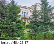 Юсуповский дворец. Весна. Кореиз. Крым (2023 год). Редакционное фото, фотограф Татьяна Т / Фотобанк Лори