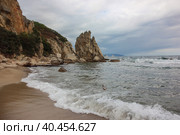 Морской пейзаж, бухта Ежовая, Приморский край. Стоковое фото, фотограф Римма Тельнова / Фотобанк Лори