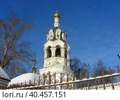 Церковь Ильи Пророка в Черкизове (на Штатной Горке). Большая Черкизовская улица, 17. Район Преображенское. Город Москва (2014 год). Стоковое фото, фотограф lana1501 / Фотобанк Лори