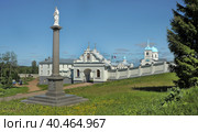 Intercession-Terevenichsky Monastery (Monastery in honor of the Protection of the Most Holy Theotokos) - Orthodox women's monastery of the Tikhvin diocese of the Russian Orthodox Church (2014 год). Стоковое фото, фотограф Анна Кривицкая / Фотобанк Лори