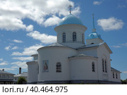 Intercession-Terevenichsky Monastery (Monastery in honor of the Protection of the Most Holy Theotokos) - Orthodox women's monastery of the Tikhvin diocese of the Russian Orthodox Church (2014 год). Стоковое фото, фотограф Анна Кривицкая / Фотобанк Лори