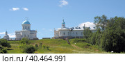 Intercession-Terevenichsky Monastery (Monastery in honor of the Protection of the Most Holy Theotokos) - Orthodox women's monastery of the Tikhvin diocese of the Russian Orthodox Church (2014 год). Стоковое фото, фотограф Анна Кривицкая / Фотобанк Лори