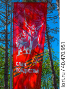Alley of the Immortal Regiment on Sapun Mountain in the Hero City Sevastopol, Crimea (2021 год). Стоковое фото, фотограф Анна Кривицкая / Фотобанк Лори