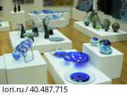 Exhibition of glass in the Union of Artists of Russia (2013 год). Редакционное фото, фотограф Анна Кривицкая / Фотобанк Лори