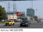Капитан Сергей Зубков на информационном стенде в Москве (2023 год). Редакционное фото, фотограф Дмитрий Неумоин / Фотобанк Лори
