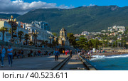 Chapel on the Yalta embankment in memory of the murdered Emperor Alexander II, (2021 год). Редакционное фото, фотограф Анна Кривицкая / Фотобанк Лори