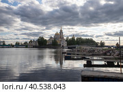 Тверская область. Монастырь Нило-Столобенская (Нилова) пустынь. (2023 год). Редакционное фото, фотограф Литвяк Игорь / Фотобанк Лори