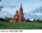 Ширков погост. Церковь Рождества Иоанна Предтечи (Тверская область) (2023 год). Редакционное фото, фотограф Литвяк Игорь / Фотобанк Лори