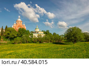 Покровский Хотьков монастырь, Хотьково, Московская область (2021 год). Стоковое фото, фотограф Олег Пученков / Фотобанк Лори