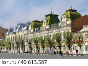 Здание Картинной галереи в Вольске (2023 год). Редакционное фото, фотограф Иван Дуплик / Фотобанк Лори