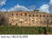 Pompei, Italy. 02,01,2018. The home of the ancient Roman ruins, part of the UNESCO World Heritage Sites. It is located near Naples. Редакционное фото, фотограф Анна Кривицкая / Фотобанк Лори