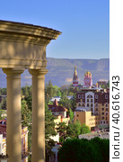 Kislovodsk from the Cascade staircase (2023 год). Стоковое фото, фотограф ArhSib / Фотобанк Лори