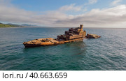 Морской металлолом. Стоковое фото, фотограф Денис Александрович Бирюков / Фотобанк Лори