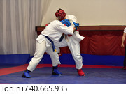 Championship in army hand-to-hand combat (2017 год). Редакционное фото, фотограф Анна Кривицкая / Фотобанк Лори