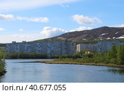 Мончегорск Мурманская область (2023 год). Стоковое фото, фотограф Иван Дуплик / Фотобанк Лори