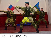 Demonstration performance of airborne fighters (2017 год). Редакционное фото, фотограф Анна Кривицкая / Фотобанк Лори