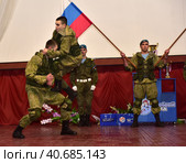 Demonstration performance of airborne fighters (2017 год). Редакционное фото, фотограф Анна Кривицкая / Фотобанк Лори