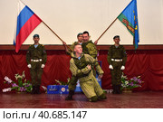 Demonstration performance of airborne fighters (2017 год). Редакционное фото, фотограф Анна Кривицкая / Фотобанк Лори