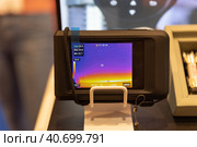 Construction Industrial Thermal Imager At The Expo. Стоковое фото, фотограф Константин Шишкин / Фотобанк Лори