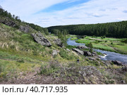 Россия. Порог «Ревун». Река Исеть. Стоковое фото, фотограф Александр Тараканов / Фотобанк Лори