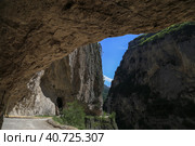 Черекское ущелье в Кабардино-Балкарии (2021 год). Стоковое фото, фотограф Римма Тельнова / Фотобанк Лори
