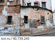 Палаты Украинцева. Хохловский переулок. Москва. Россия (2023 год). Редакционное фото, фотограф E. O. / Фотобанк Лори