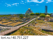 Sevastopol Historical and archaeological reserve "Tauric Chersonesos". Cathedral of St. Vladimir (2021 год). Редакционное фото, фотограф Анна Кривицкая / Фотобанк Лори
