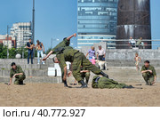 Demonstrative performance of the Marine Corps (2013 год). Редакционное фото, фотограф Анна Кривицкая / Фотобанк Лори