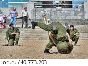 Demonstrative performance of the Marine Corps (2013 год). Редакционное фото, фотограф Анна Кривицкая / Фотобанк Лори