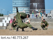 Demonstrative performance of the Marine Corps (2013 год). Редакционное фото, фотограф Анна Кривицкая / Фотобанк Лори