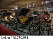 LURAY, VA - 20,06,2016 : The Car and Carriage Caravan Museum in Luray, Virginia,  It is a unique collection of authentically restored cars, carriages, coaches and costumes from 1725 to 1941. Редакционное фото, фотограф Анна Кривицкая / Фотобанк Лори