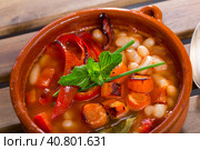 Bob Chorba served in clay bowl. Стоковое фото, фотограф Яков Филимонов / Фотобанк Лори
