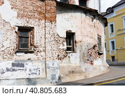 Хохловский переулок. Солнечный летний день. Москва. Россия (2023 год). Редакционное фото, фотограф E. O. / Фотобанк Лори