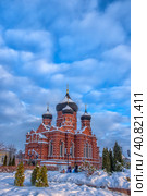 Assumption Monastery - the abolished female Orthodox monastery, located on the central square of Tula (2019 год). Редакционное фото, фотограф Анна Кривицкая / Фотобанк Лори