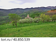 Tatev monastery in mountains of Caucasus, Armenia (2013 год). Стоковое фото, фотограф Сергей Стрелков / Фотобанк Лори