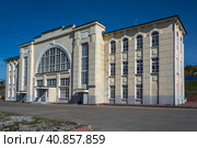 Railway station at the station Mundybash,  Mundybash, Gornaya Shoriya. Стоковое фото, фотограф Ольга Остроухова / Фотобанк Лори
