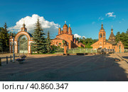 Введенская церковь в Быково, Московская область (2020 год). Стоковое фото, фотограф Олег Пученков / Фотобанк Лори