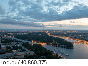 Санкт-Петербург. Каменный остров с высоты птичьего полёта (2023 год). Редакционное фото, фотограф Литвяк Игорь / Фотобанк Лори