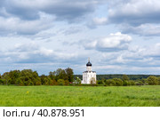 Церковь Покрова на Нерли. Владимирская область. (2022 год). Редакционное фото, фотограф Свитич Олег / Фотобанк Лори