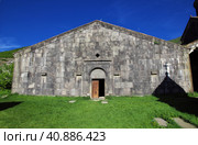 Haghpat Monastery in Caucasus mountains, Armenia (2013 год). Редакционное фото, фотограф Сергей Стрелков / Фотобанк Лори