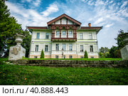 Усадьба Антуана-Анри Жомини (Поселок Баронский) Стоковое фото, фотограф Илья Старков / Фотобанк Лори