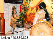 Pokrov, Vladimir Region, Russia, May 11, 2013 Chocolate Museum. Редакционное фото, фотограф Сергей Долгов / Фотобанк Лори