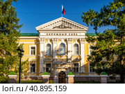 Нижегородский районный суд (2023 год). Стоковое фото, фотограф Илья Старков / Фотобанк Лори